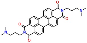PDI-N 2,9-Bis(3-(dimethylamino)propyl)anthra[2,1,9-def :6,5,10-d'e'f']diisoquinoline-1,3,8,10(2H,9H)-tetraone
