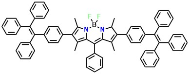 5,5-difluoro-1,3,7,9-tetramethyl-10-phenyl-2,8-bis(4-(1,2,2-triphenylvinyl)phenyl)-5H-4l4,5l4-dipyrrolo[1,2-c:2',1'-f][1,3,2]diazaborinine