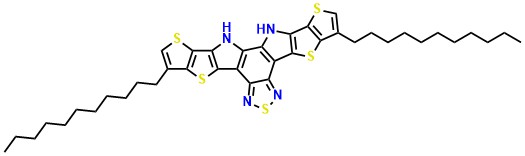 3,9-Diundecyl-12,13-dihydro-[1,2,5]thiadiazolo[3,4-e]thieno[2'',3'':4',5']thieno[2',3':4,5]pyrrolo[3,2-g]thieno[2',3':4,5]thieno[3,2-b]indole