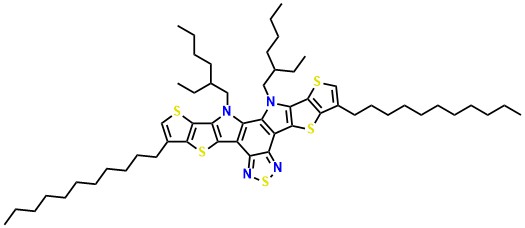 12,13-Bis(2-ethylhexyl)-3,9-diundecyl-12,13-dihydro-[1,2,5]thiadiazolo[3,4-e]thieno[2'',3'':4',5']thieno[2',3':4,5]pyrrolo[3,2-g]thieno[2',3':4,5]thieno[3,2-b]indole