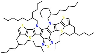 3,9,12,13-Tetrakis(2-butyloctyl)-12,13-dihydro-[1,2,5]thiadiazolo[3,4-e]thieno[2'',3'':4',5']thieno[2',3':4,5]pyrrolo[3,2-g]thieno[2',3':4,5]thieno[3,2-b]indole