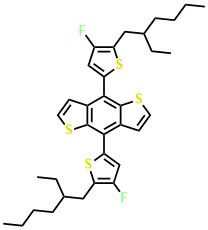 4,8-Bis(5-(2-ethylhexyl)-4-fluorothiophen-2-yl)benzo[1,2-b:4,5-b']dithiophene