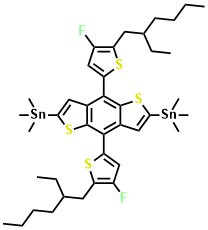 (4,8-Bis(5-(2-ethylhexyl)-4-fluorothiophen-2-yl)benzo[1,2-b:4,5-b']dithiophene-2,6-diyl)bis(trimethylstannane)