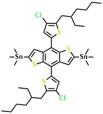 (4,8-Bis(4-chloro-5-(2-ethylhexyl)thiophen-2-yl)benzo[1,2-b:4,5-b']dithiophene-2,6-diyl)bis(trimethylstannane)