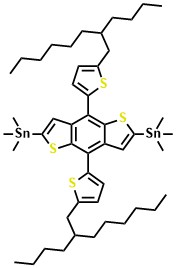 (4,8-Bis(5-(2-butyloctyl)thiophen-2-yl)benzo[1,2-b:4,5-b']dithiophene-2,6-diyl)bis(trimethylstannane)