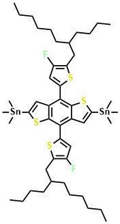 (4,8-Bis(5-(2-butyloctyl)-4-fluorothiophen-2-yl)benzo[1,2-b:4,5-b']dithiophene-2,6-diyl)bis(trimethylstannane)