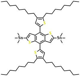Stannane, 1,1'-[4,8-bis(4,5-dioctyl-2-thienyl)benzo[1,2-b:4,5-b']dithiophene-2,6-diyl]bis[1,1,1-trimethyl-