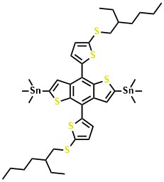 (4,8-Bis(5-((2-ethylhexyl)thio)thiophen-2-yl)benzo[1,2-b:4,5-b']dithiophene-2,6-diyl)bis(trimethylstannane)