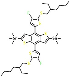(4,8-Bis(5-((2-ethylhexyl)thio)-4-fluorothiophen-2-yl)benzo[1,2-b:4,5-b']dithiophene-2,6-diyl)bis(trimethylstannane)