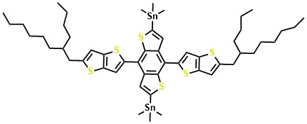 (4,8-bis(5-(2-butyloctyl)thieno[3,2-b]thiophen-2-yl)benzo[1,2-b:4,5-b']dithiophene-2,6-diyl)bis(trimethylstannane)