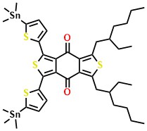 1,3-Bis(2-ethylhexyl)-5,7-bis(5-(trimethylstannyl)thiophen-2-yl)benzo[1,2-c:4,5-c']dithiophene-4,8-dione