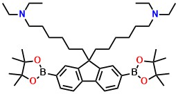 6,6'-(2,7-Bis(4,4,5,5-tetramethyl-1,3,2-dioxaborolan-2-yl)-9H-fluorene-9,9-diyl)bis(N,N-diethylhexan-1-amine)