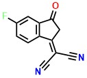2-(5-Fluoro-3-oxo-2,3-dihydro-1H-inden-1-ylidene)malononitrile