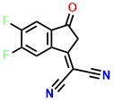 2-(5,6-Difluoro-3-oxo-2,3-dihydro-1H-inden-1-ylidene)malononitrile