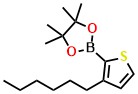 2-(3-Hexylthiophen-2-yl)-4,4,5,5-tetramethyl-1,3,2-dioxaborolane