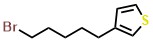 3-(5-Bromopentyl)thiophene