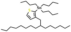 Tributyl[3-(2-hexyldecyl)-2-thienyl]stanane Th610SnB