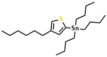 tributyl(4-hexylthiophen-2-yl)stannane
