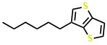 Thieno[3,2-b]thiophene, 3-hexyl-