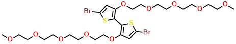 13,13'-[(5,5'-Dibromo[2,2'-bithiophene]-3,3'-diyl)bis(oxy)]bis[2,5,8,11-tetraoxatridecane]