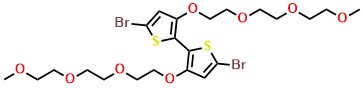 5,5'-Dibromo-3,3'-bis(2-(2-(2-methoxyethoxy)ethoxy)ethoxy)-2,2'-bithiophene