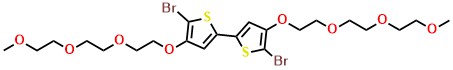 2,2'-Bithiophene, 5,5'-dibromo-4,4'-bis[2-[2-(2-methoxyethoxy)ethoxy]ethoxy]-