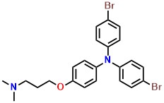 4-Bromo-N-(4-bromophenyl)-N-(4-(3-(dimethylamino)propoxy)phenyl)aniline
