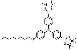 4-(Octyloxy)-N,N-bis(4-(4,4,5,5-tetramethyl-1,3,2-dioxaborolan-2-yl)phenyl)aniline