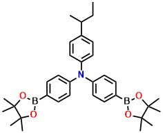 4-(sec-Butyl)-N,N-bis(4-(4,4,5,5-tetramethyl-1,3,2-dioxaborolan-2-yl)phenyl)aniline