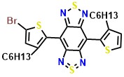 4,8-Bis(5-bromo-3-(2-hexyl)-2-thienyl)-2?4d2-benzo[1,2-c:4,5-c']bis[1,2,5]thiadiazole