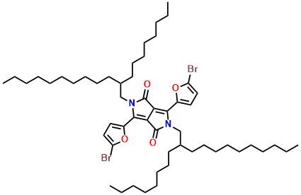 3,6-Bis(5-bromofuran-2-yl)-2,5-bis(2-octyldodecyl)-2,5-dihydropyrrolo[3,4-c]pyrrole-1,4-dione