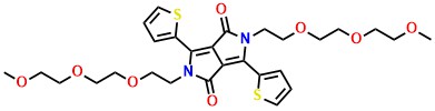 Pyrrolo[3,4-c]pyrrole-1,4-dione, 2,5-dihydro-2,5-bis[2-[2-(2-methoxyethoxy)ethoxy]ethyl]-3,6-di-2-thienyl-