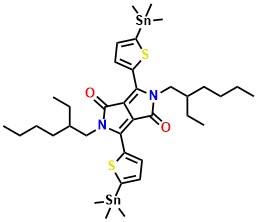 2,5-Bis(2-ethylhexyl)-3,6-bis(5-(trimethylstannyl)thiophen-2-yl)pyrrolo[3,4-c]pyrrole-1,4(2H,5H)-dione
