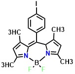 Boron, [2-[(3,5-dimethyl-2H-pyrrol-2-ylidene-N)(4-iodophenyl)methyl]-3,5-dimethyl-1H-pyrrolato-N]difluoro-, (T-4)-