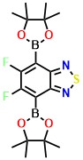 5,6-Difluoro-4,7-bis(4,4,5,5-tetramethyl-1,3,2-dioxaborolan-2-yl)benzo[c][1,2,5]thiadiazole