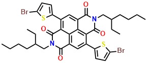 4,9-Bis(5-bromothiophen-2-yl)-2,7-bis(2-ethylhexyl)benzo[lmn][3,8]phenanthroline-1,3,6,8(2H,7H)-tetraone