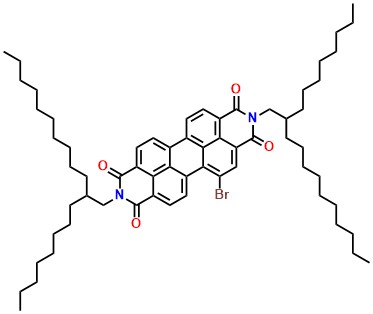 5-Bromo-2,9-bis(2-octyldodecyl)anthra[2,1,9-def:6,5,10-d'e'f']diisoquinoline-1,3,8,10(2H,9H)-tetraone