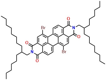 Anthra[2,1,9-def:6,5,10-d'e'f']diisoquinoline-1,3,8,10(2H,9H)-tetrone, 5,12-dibromo-2,9-bis(2-hexyldecyl)-