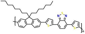Poly[2,7-(9,9-di-octyl-fluorene)-alt-4,7-bis(thiophen-2-yl)benzo-2,1,3-thiadiazole]