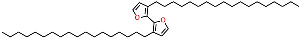 2,2'-Bifuran, 3,3'-dioctadecyl-