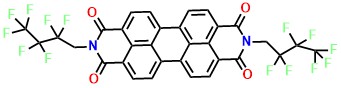 2,9-bis(2,2,3,3,4,4,4-heptafluorobutyl)anthra[2,1,9-def:6,5,10-d'e'f']diisoquinoline-1,3,8,10(2H,9H)-tetraone