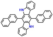 6,12-di(naphthalen-2-yl)-5,11-dihydroindolo[3,2-b]carbazole