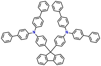 N,N'-((9H-Fluorene-9,9-diyl)bis(4,1-phenylene))bis(N-([1,1'-biphenyl]-4-yl)-[1,1'-biphenyl]-4-amine)
