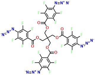 2,2-Bis(((4-azido-2,3,5,6-tetrafluorobenzoyl)oxy)methyl)propane-1,3-diyl bis(4-azido-2,3,5,6-tetrafluorobenzoate)