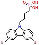 (4-(3,6-Dibromo-9H-carbazol-9-yl)butyl)phosphonic acid