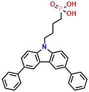 (4-(3,6-diphenyl-9H-carbazol-9-yl)butyl)phosphonic acid