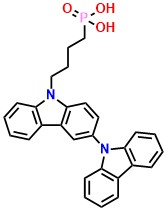 (4-(9H-[3,9'-bicarbazol]-9-yl)butyl)phosphonic acid