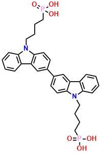 (9H,9'H-[3,3'-bicarbazole]-9,9'-diylbis(butane-4,1-diyl))bis(phosphonic acid)