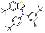 (3-Bromo-5-tert-butyl-phenyl)-(5-tert butyl-benzo[b]thiophen-3-yl)-(4-tert-butyl phenyl)-amine