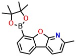 2-methyl-8-(4,4,5,5-tetramethyl-1,3,2 dioxaborolan-2-yl)benzofuro[2,3-b]pyridine